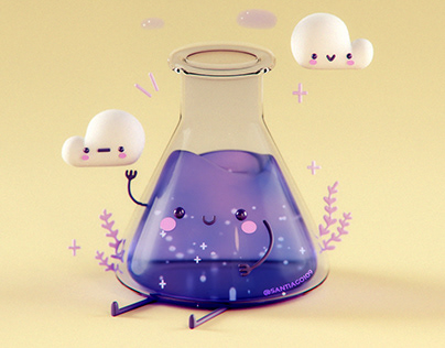 Random 3D Characters — obra de Santiago Valencia