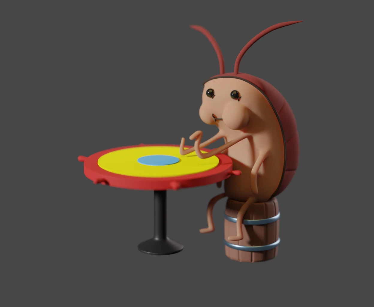 Cockroach from SpongeBob — obra de Santiago Valencia
